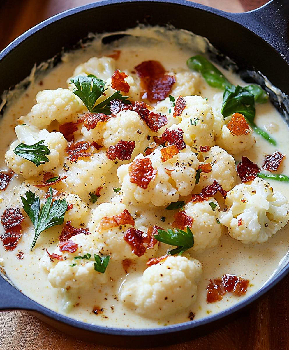 Creamed Cauliflower