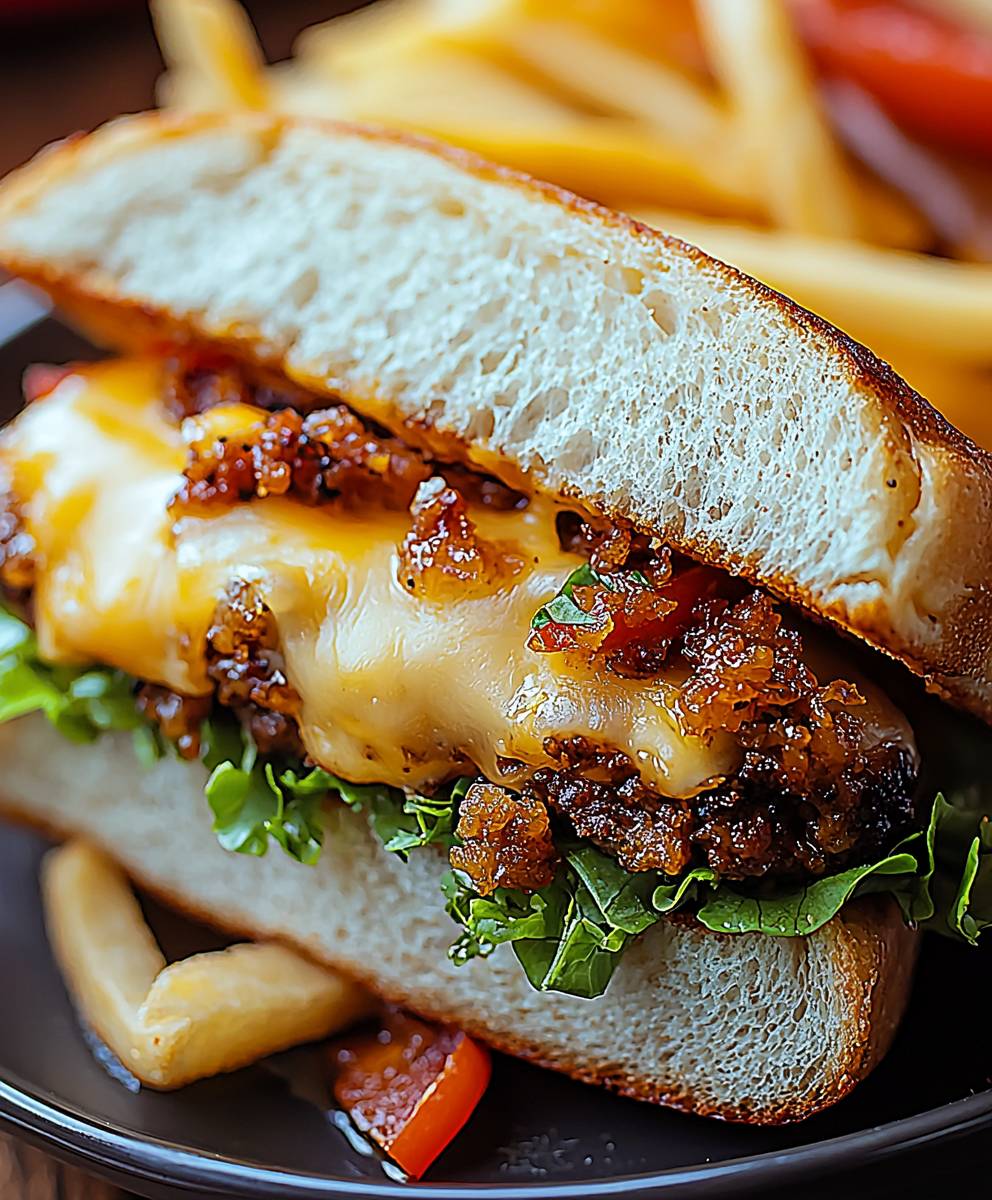 Chopped Cheese Sandwich