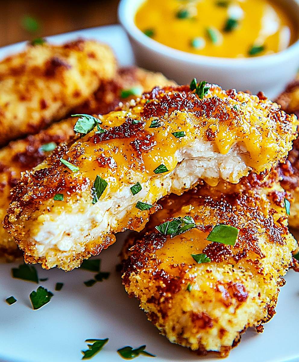 Cheddar Dijon Chicken Tenders