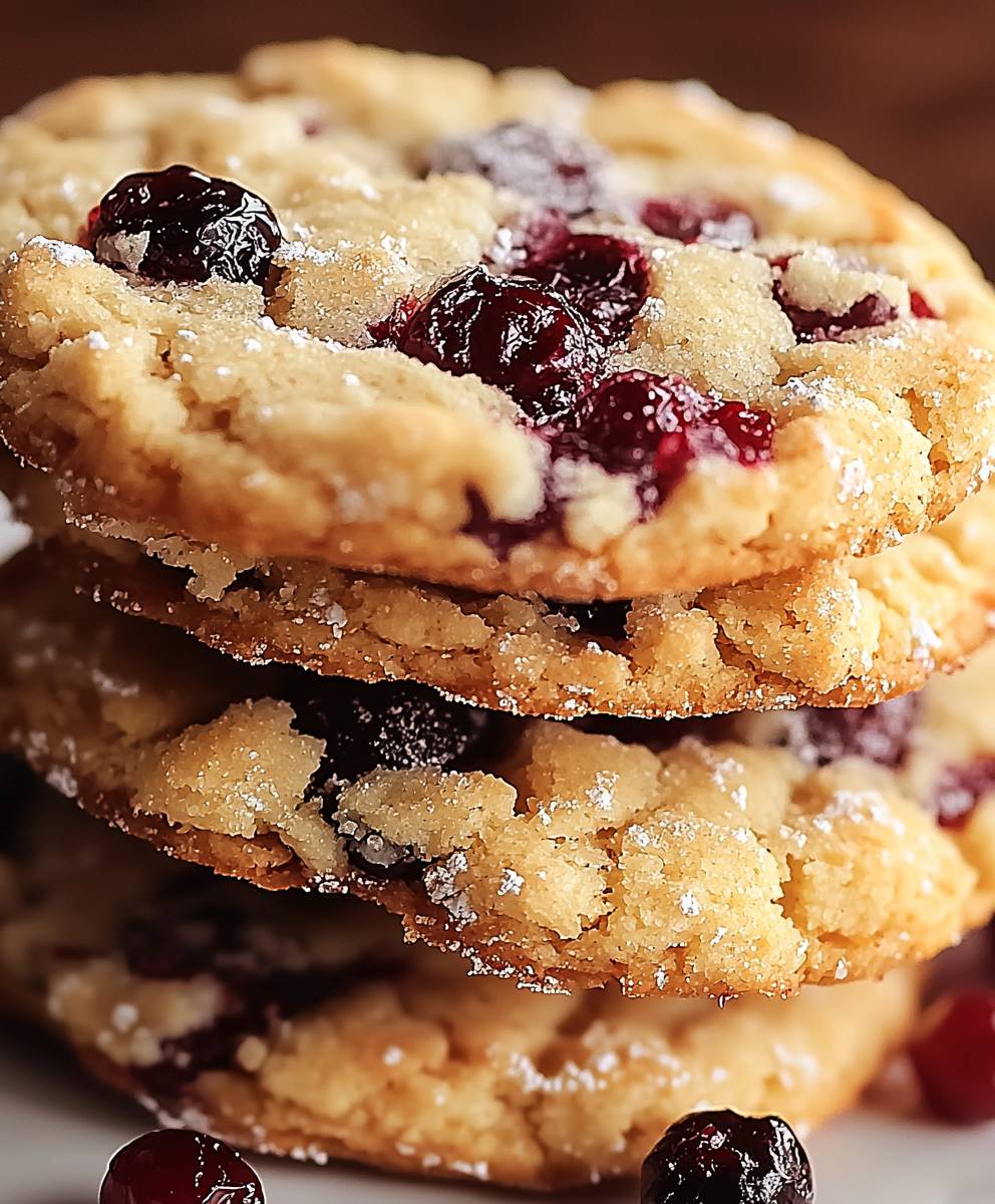 Cranberry Orange Shortbread