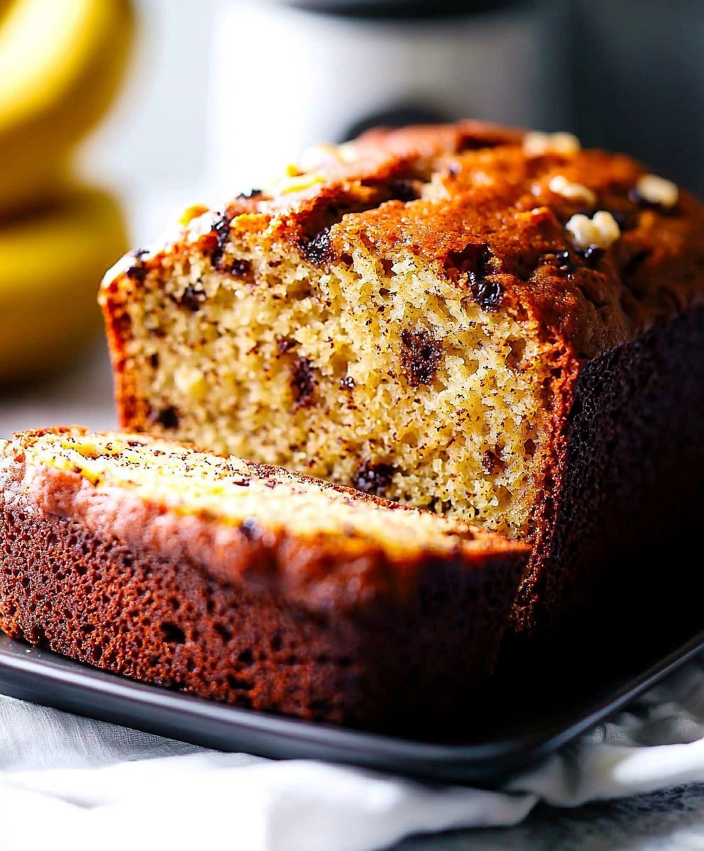 Cake Mix Banana Bread