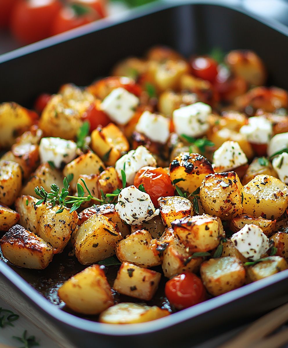 Greek Roasted Potatoes