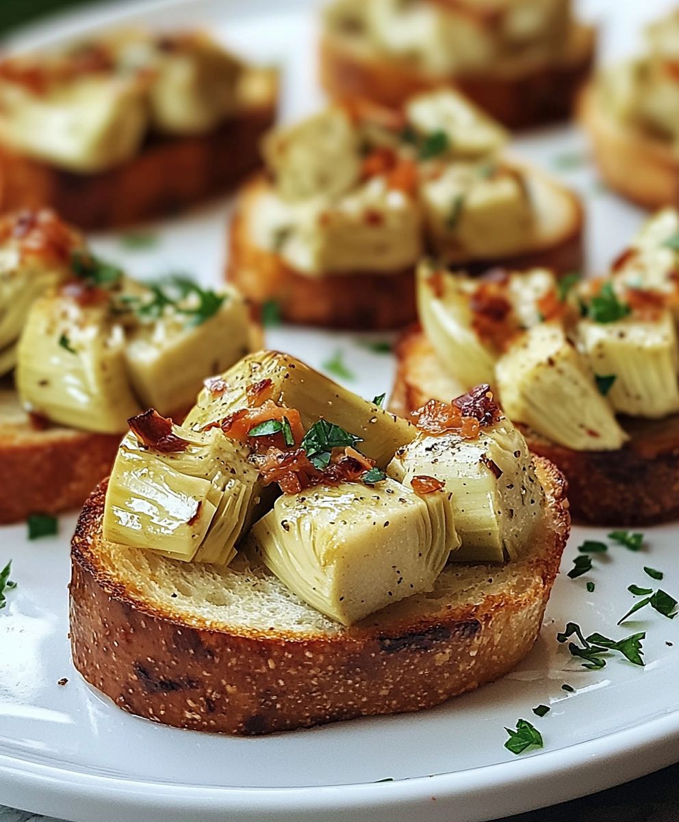 Artichoke Bruschetta