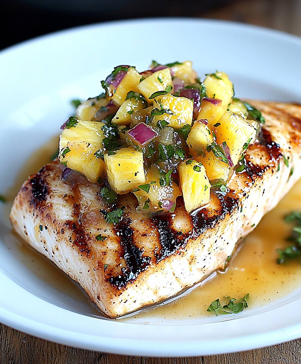 Mahi Mahi Pineapple Salsa