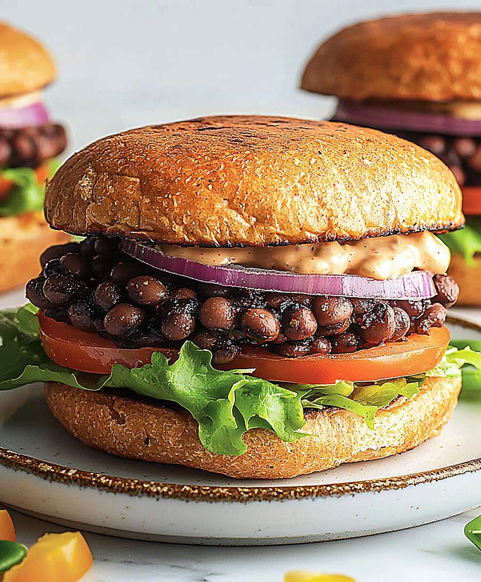 Black bean burger