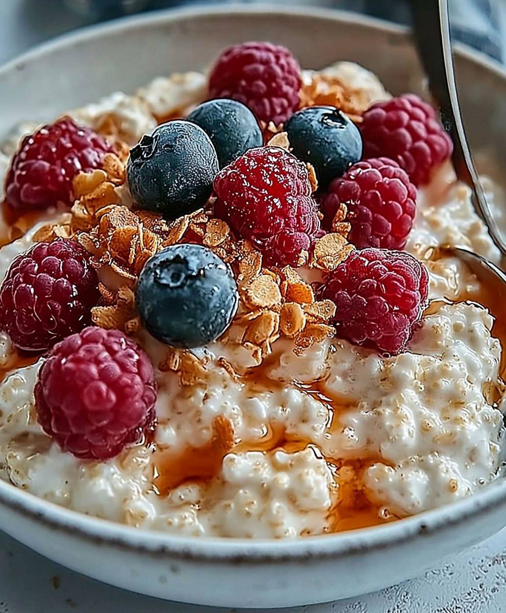 Protein Quark Porridge