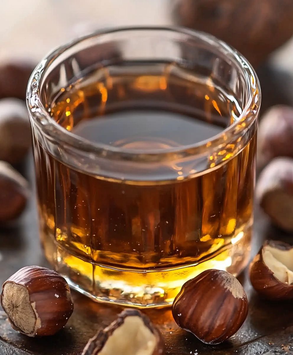 Hazelnut syrup