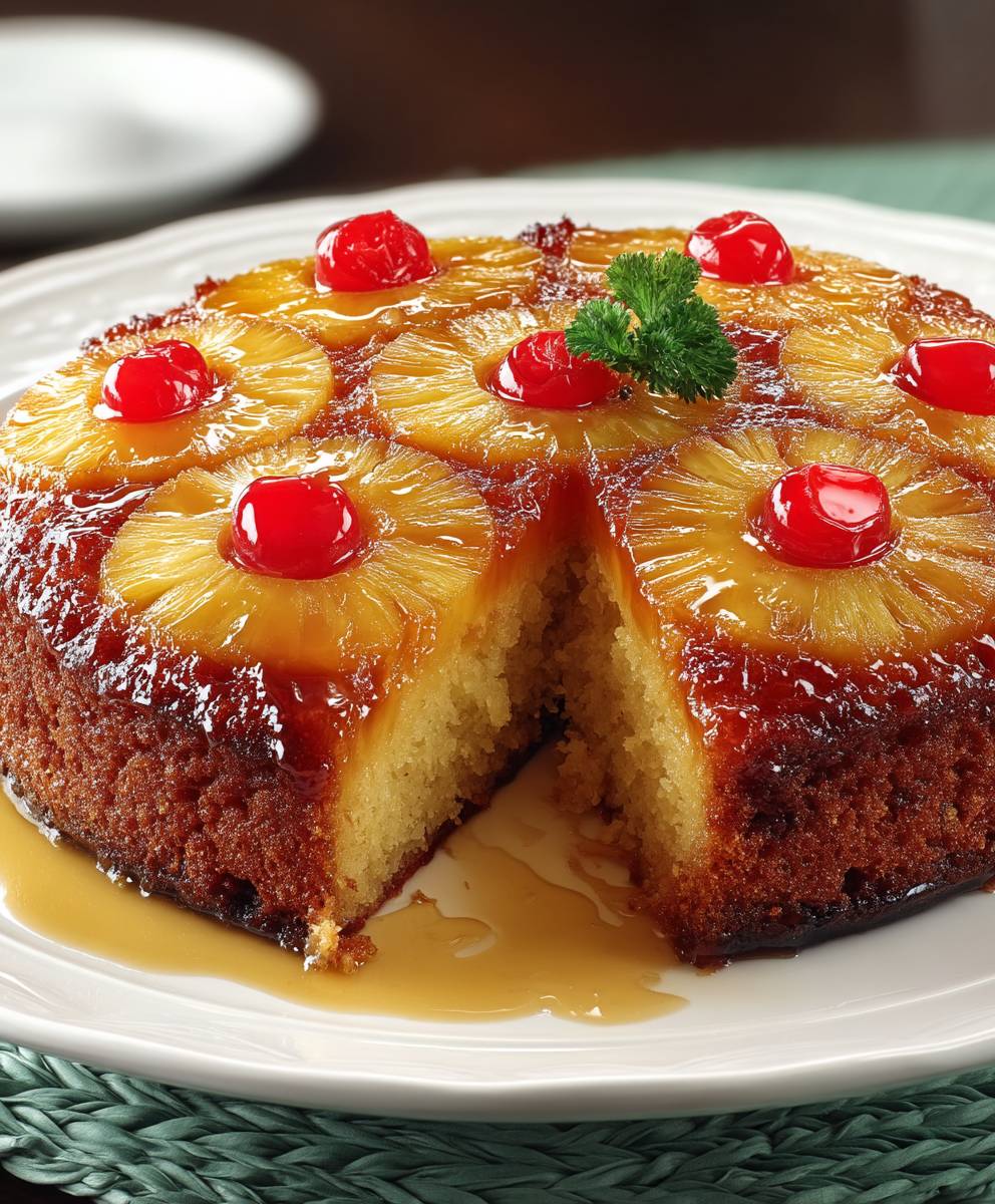 Pineapple Upside Down Cake