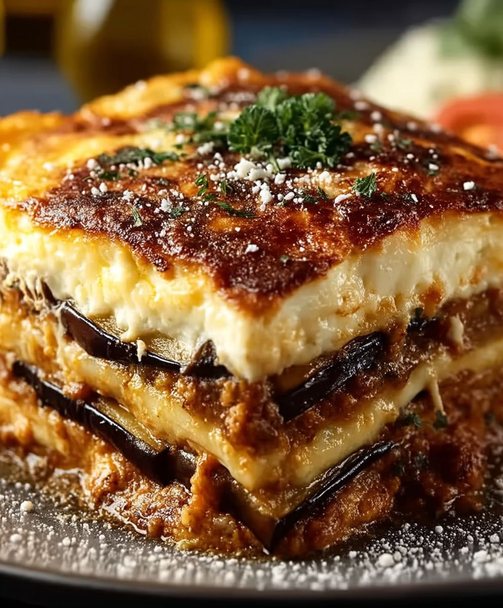 Greek Eggplant Moussaka