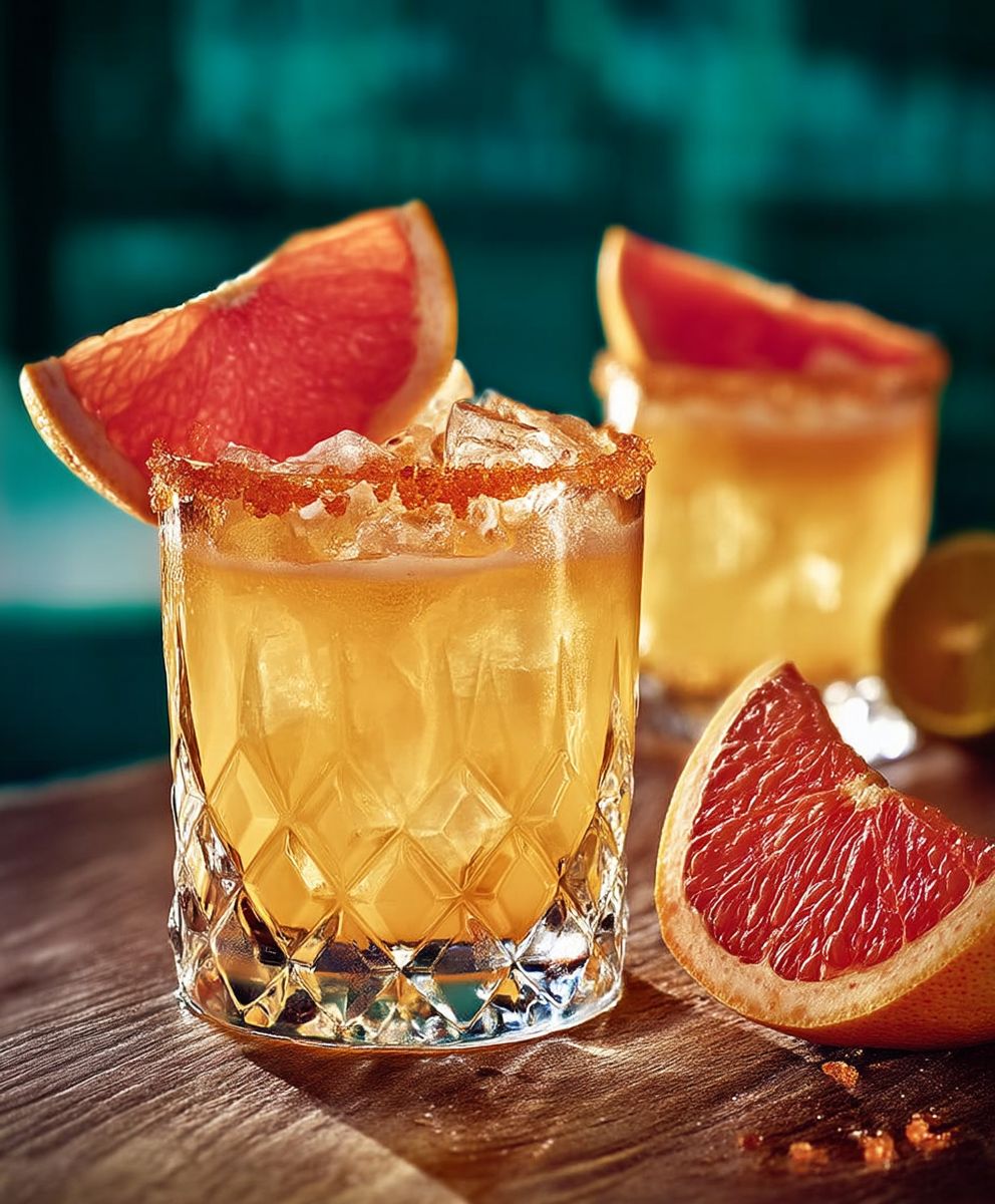 Amaretto sour grapefruit