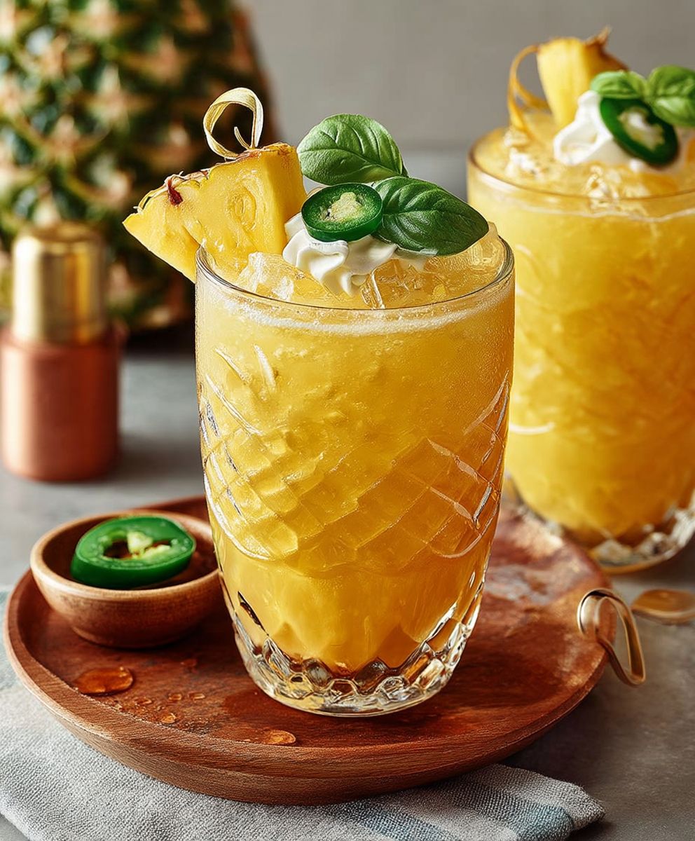 Pineapple frappe