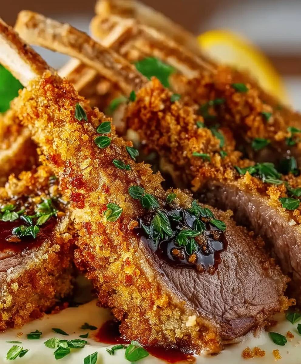 Crumbed Lamb Cutlets