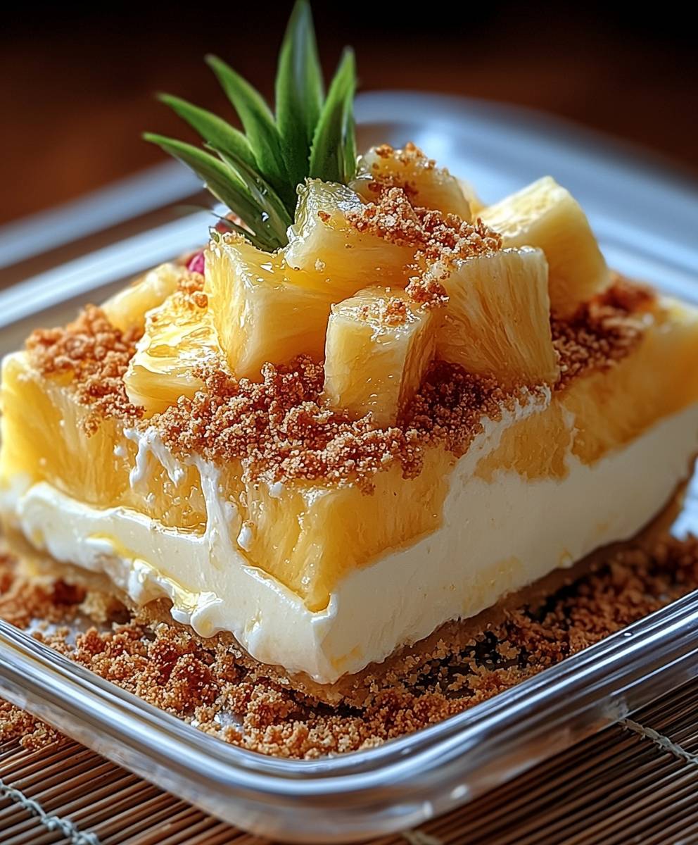 Pineapple dream dessert