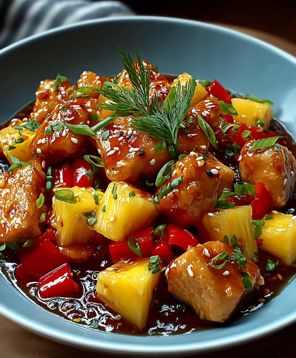 Sweet and sour chicken