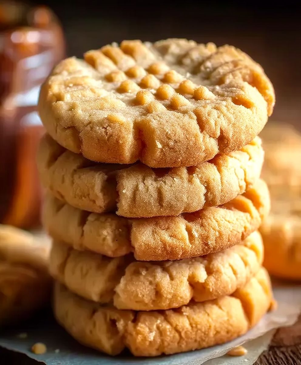 Small batch peanut butter cookies