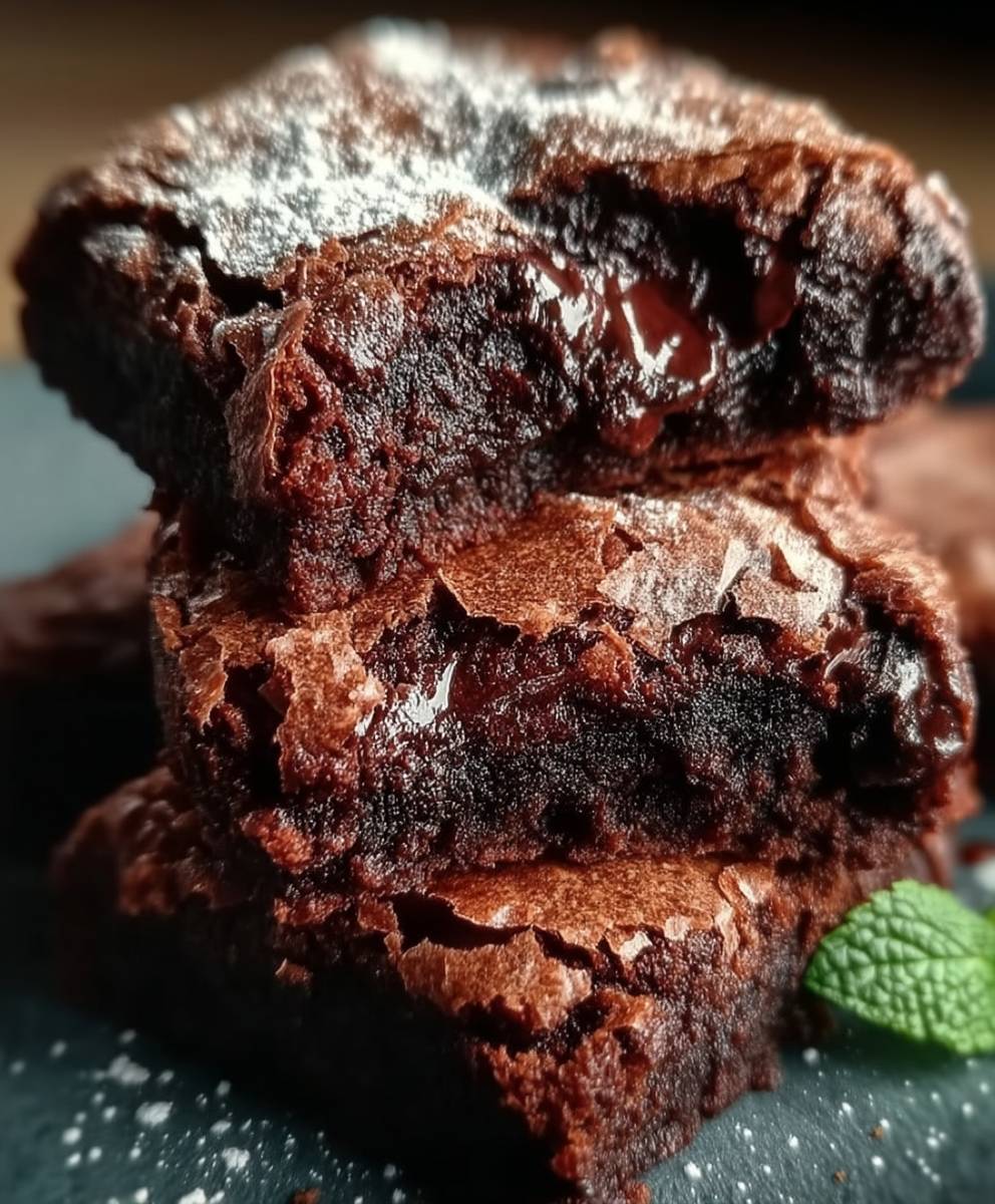 Soft melt in mouth brownies