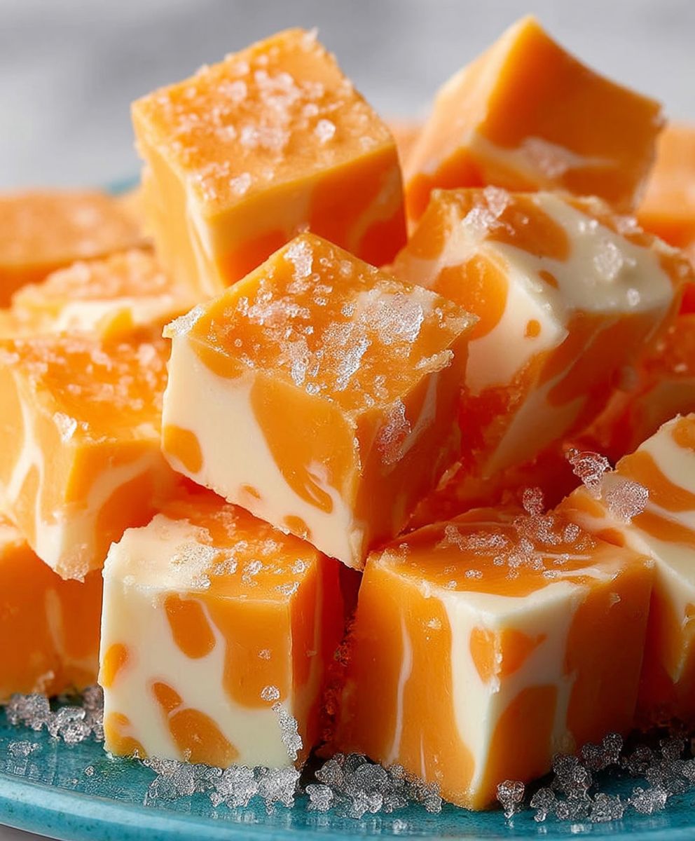 Orange Creamsicle Fudge