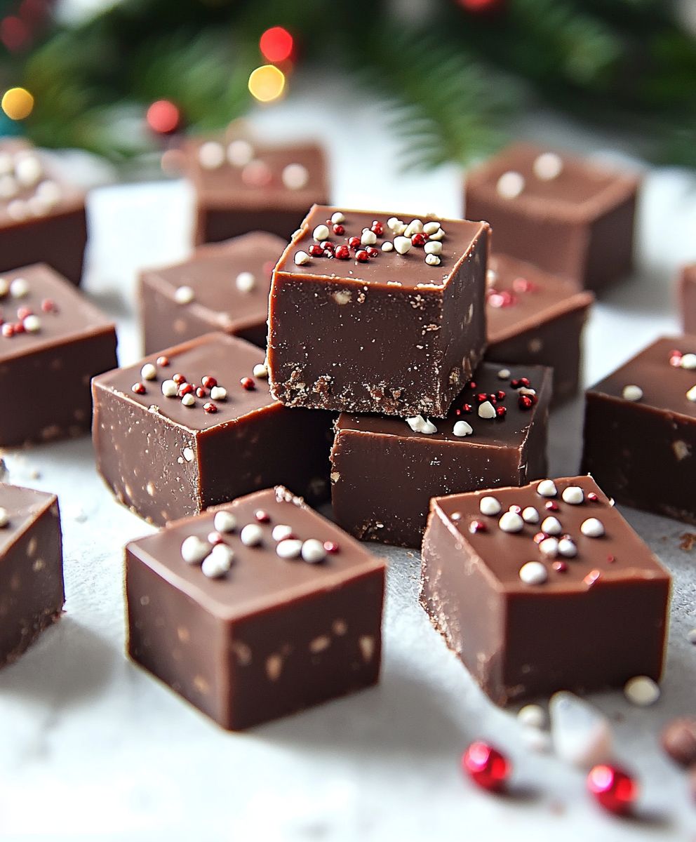 Christmas fudge