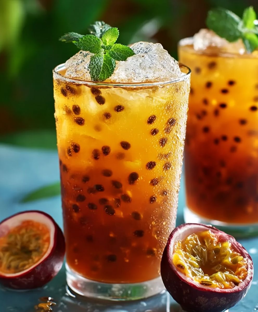 Passion Fruit Iced Tea