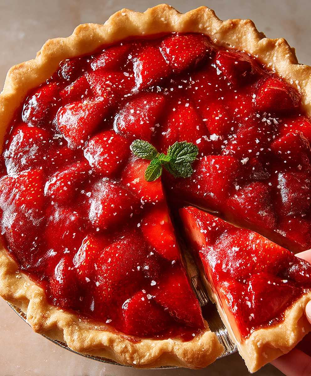 Strawberry pie filling