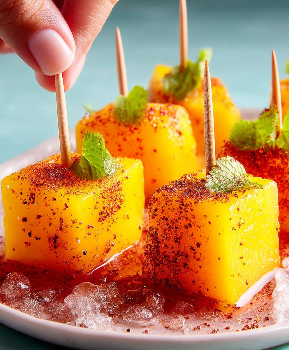 Tequila infused mango