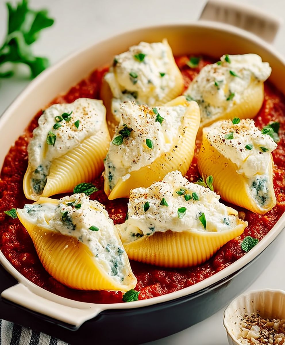 Ricotta Stuffed Shells