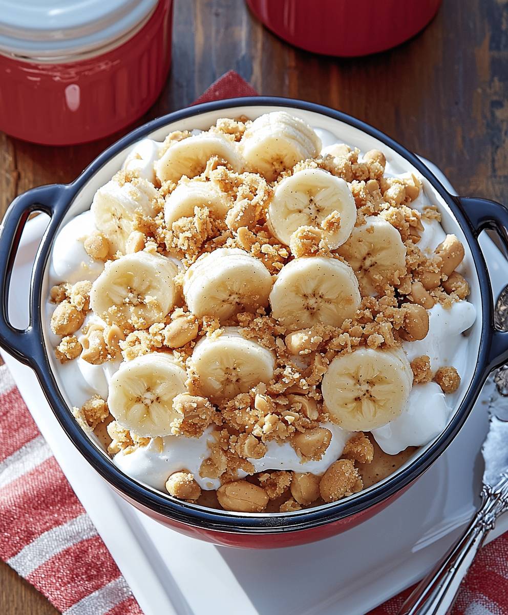 Peanut Banana Pudding