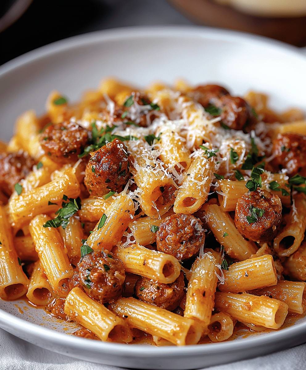 Spicy Italian Sausage Pasta