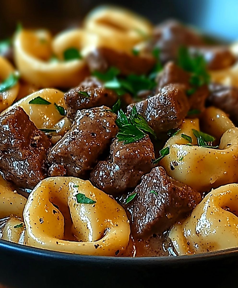 Philly Cheesesteak Pasta