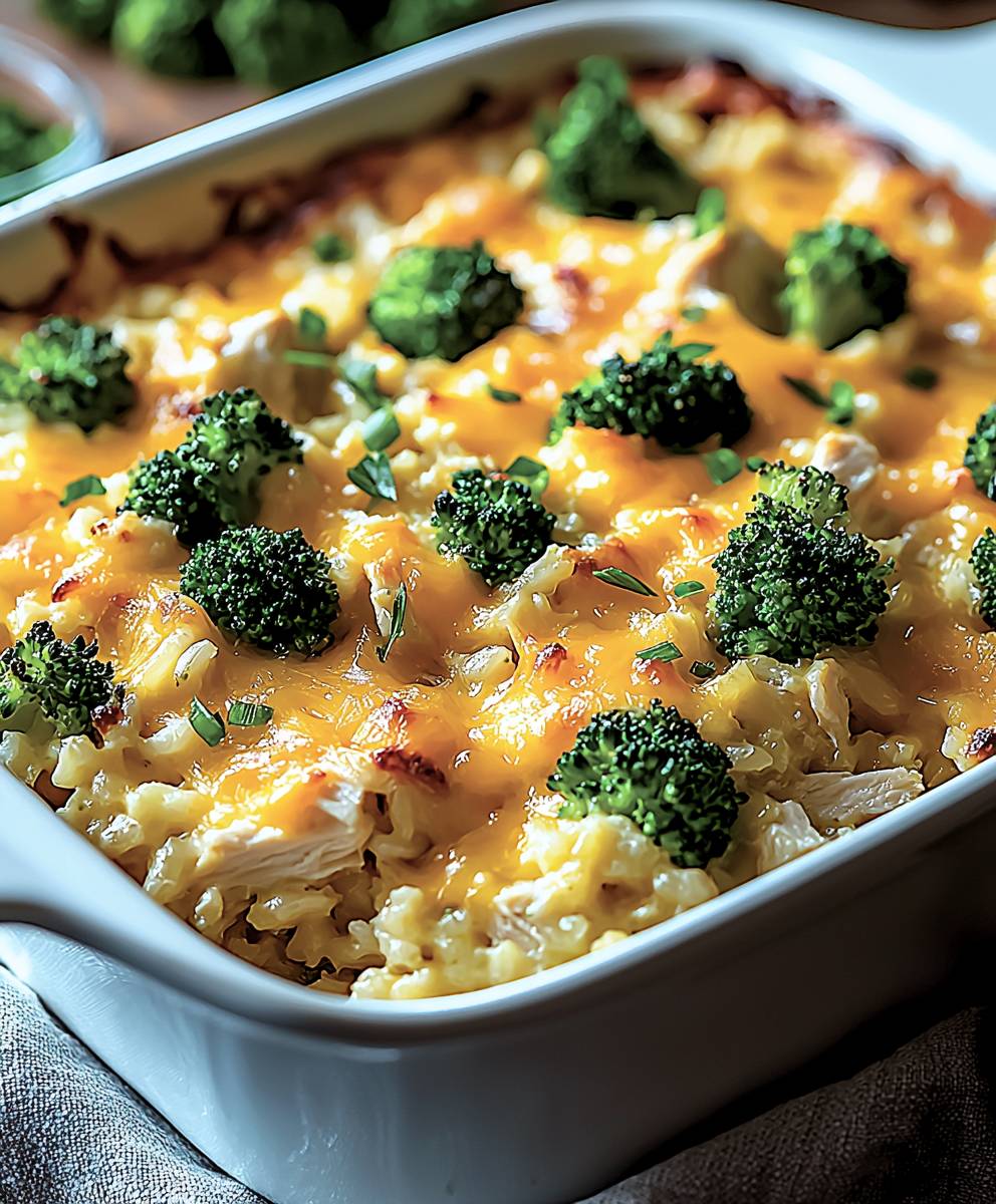 Chicken Broccoli Rice Casserole