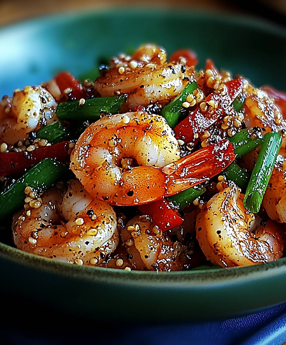 Salt and Pepper Prawns