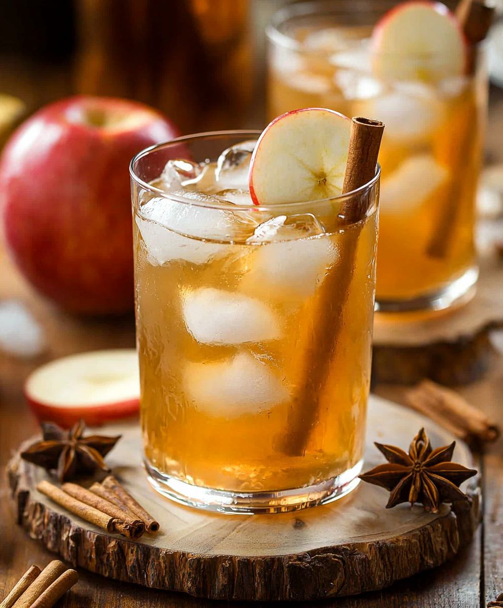 Spiced Apple Cider Spritz