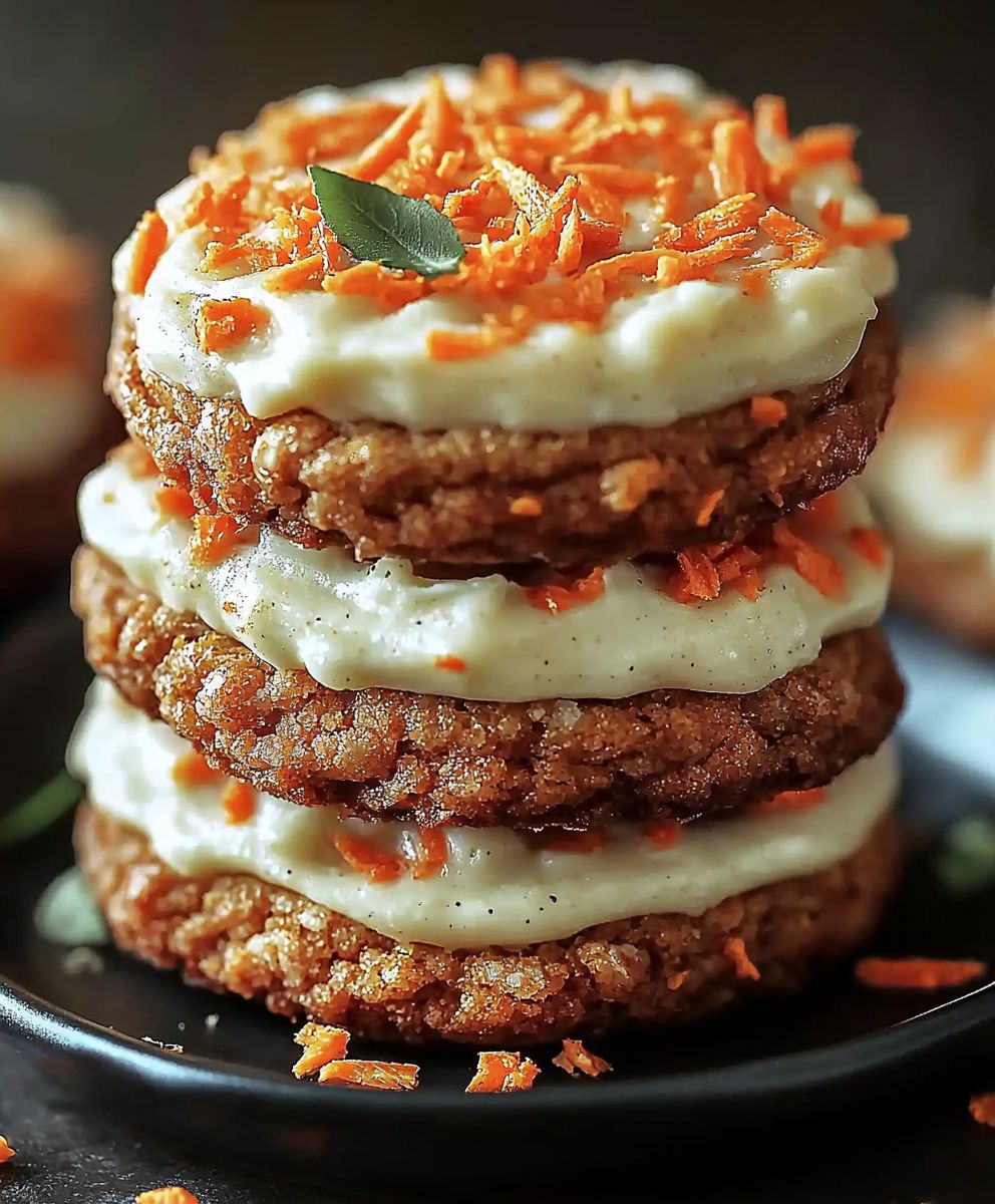 Zucchini Carrot Cake Cookies