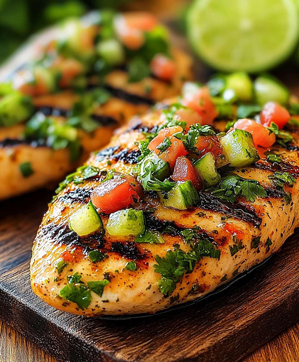 Cilantro Lime Grilled Chicken