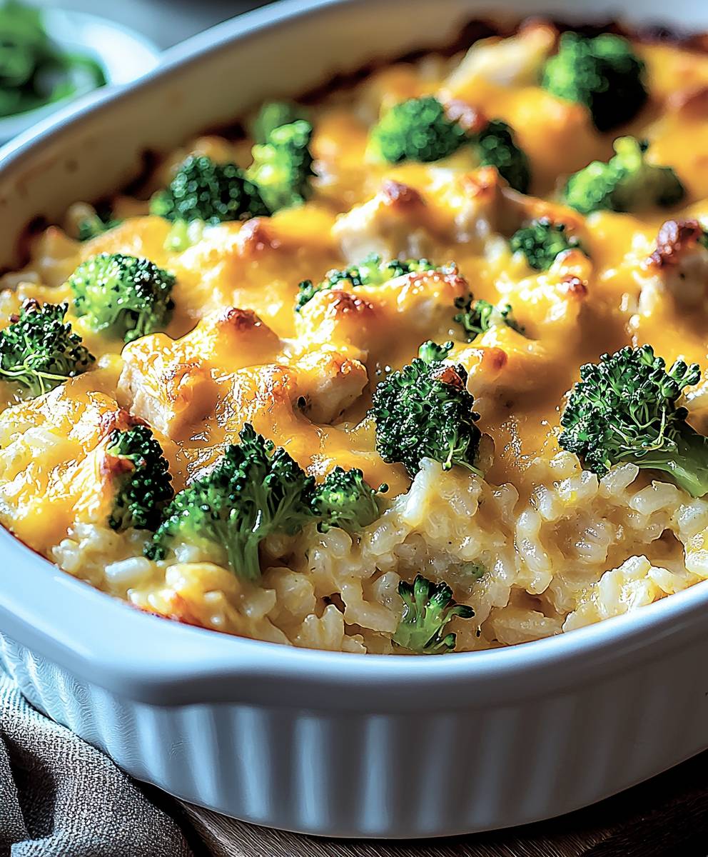 Chicken Broccoli Rice Casserole