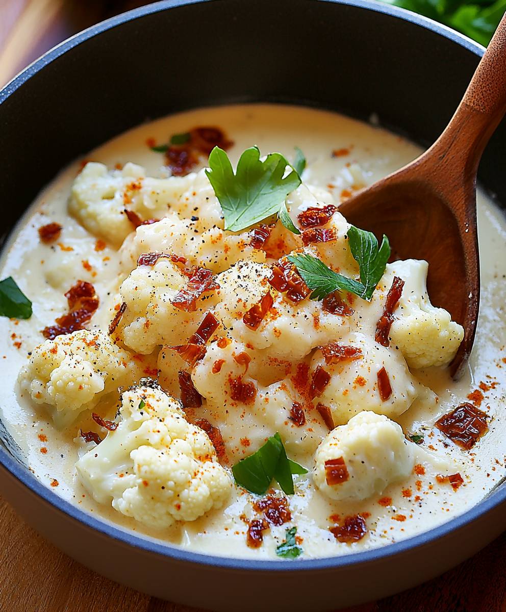 Creamed Cauliflower