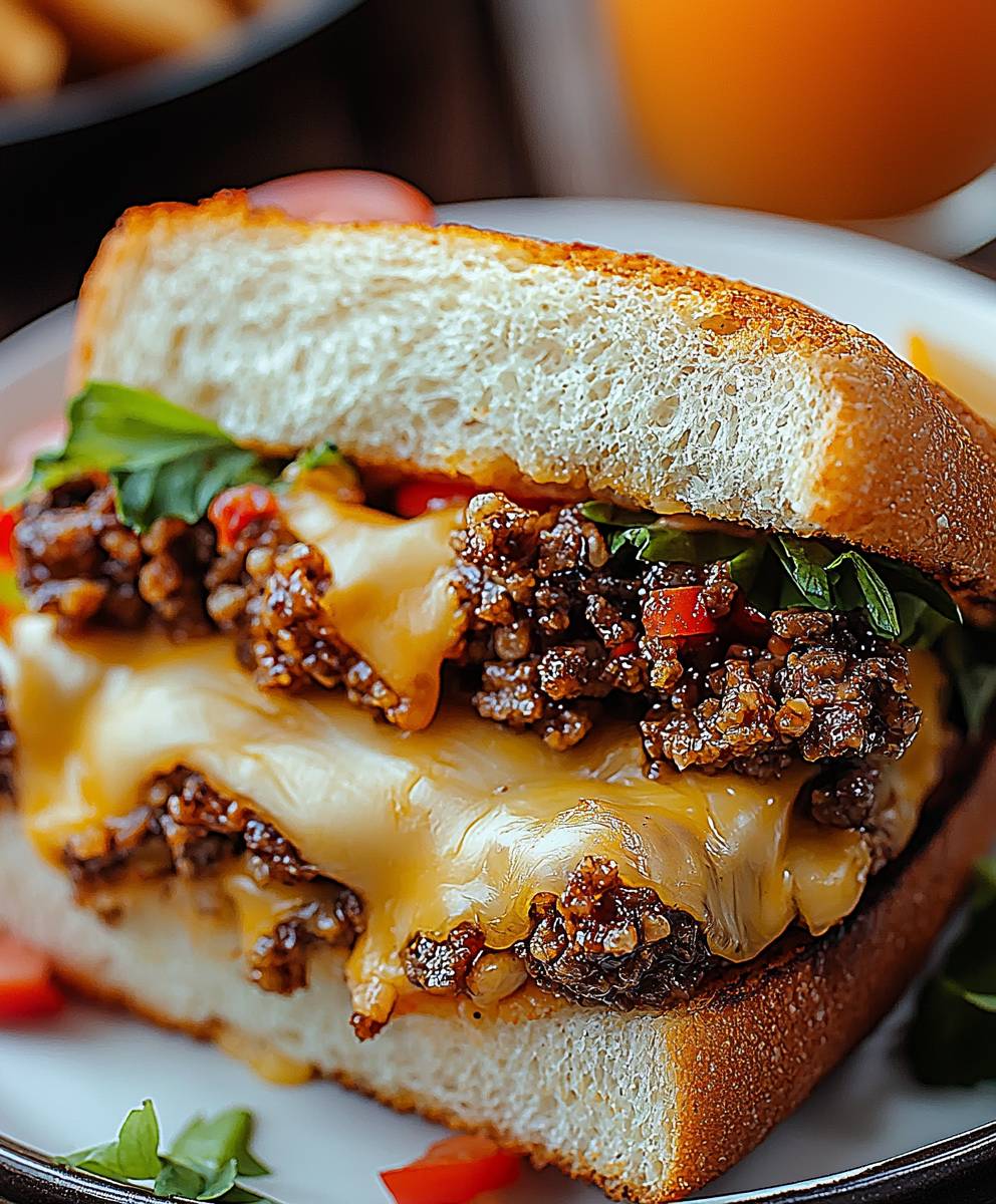 Chopped Cheese Sandwich