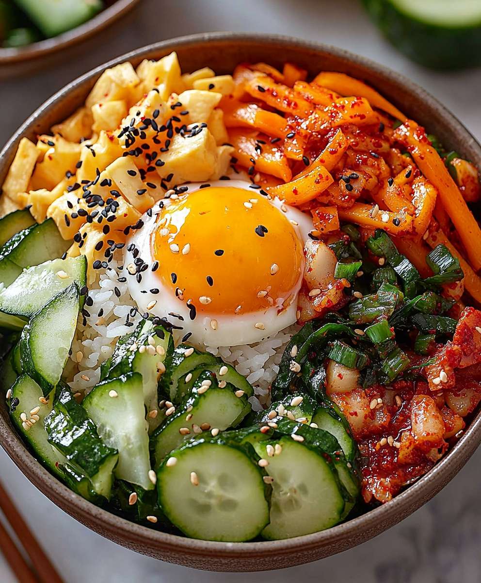Korean Veggie Bibimbap