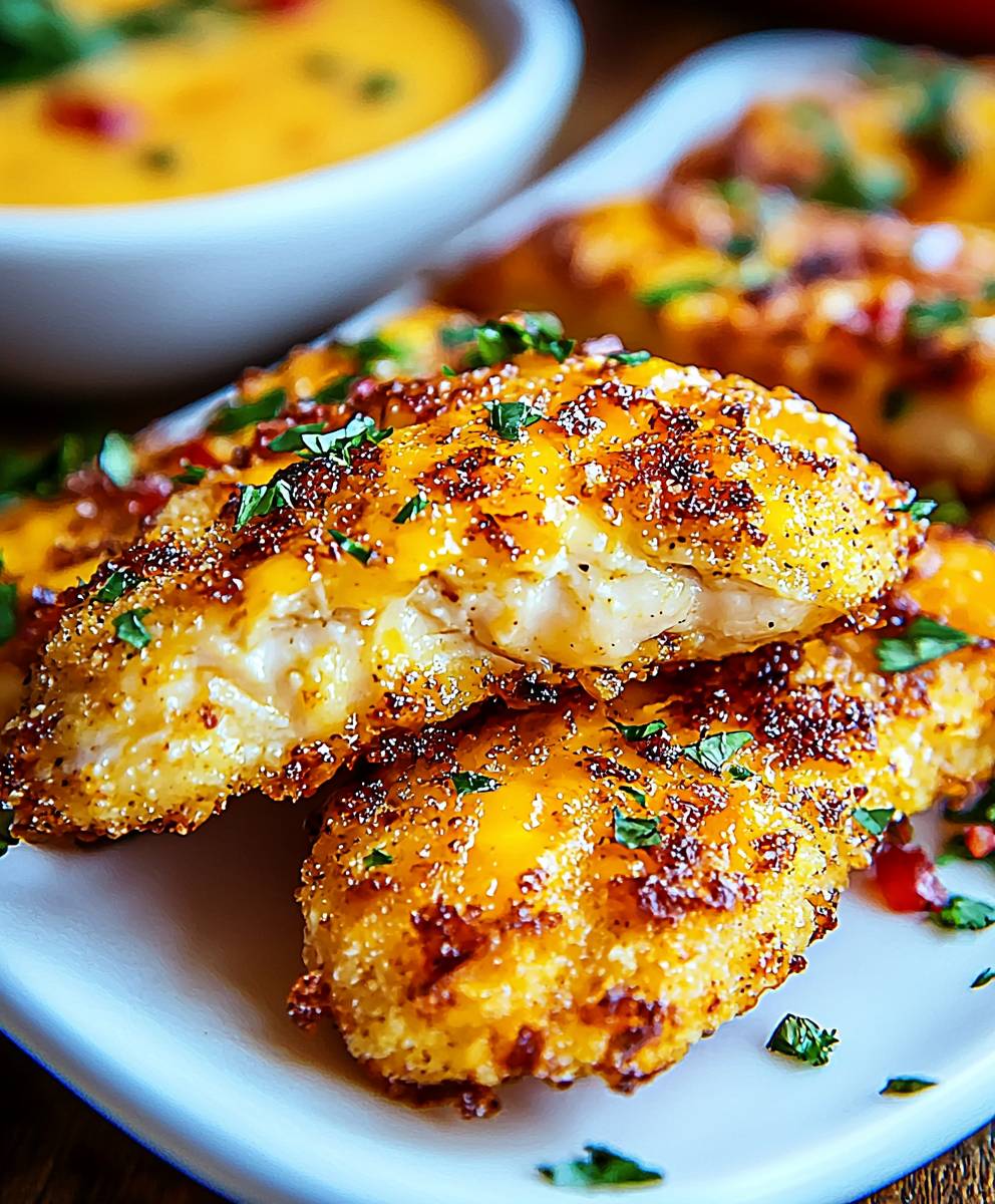 Cheddar Dijon Chicken Tenders