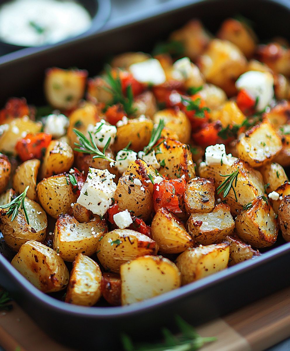 Greek Roasted Potatoes