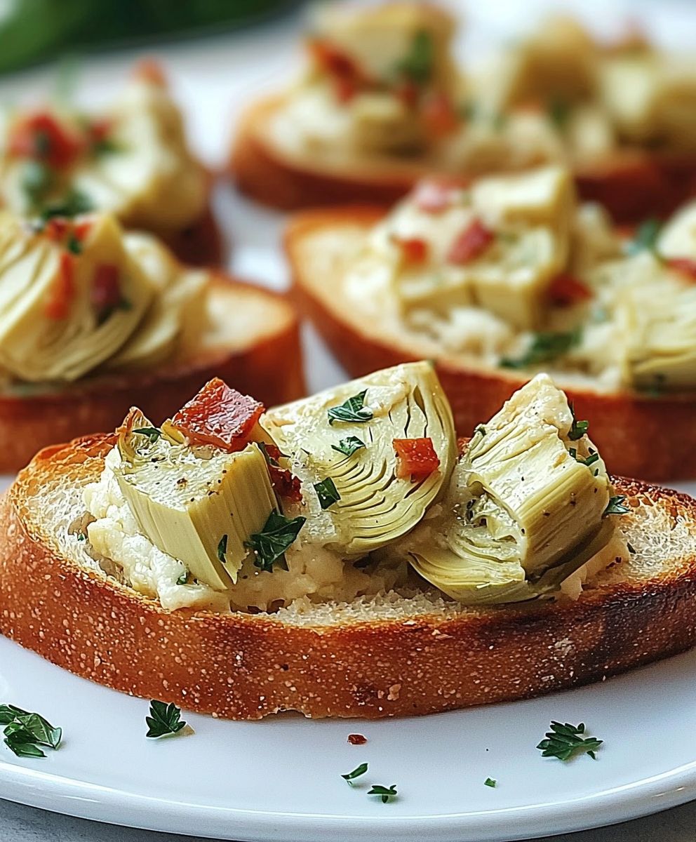 Artichoke Bruschetta