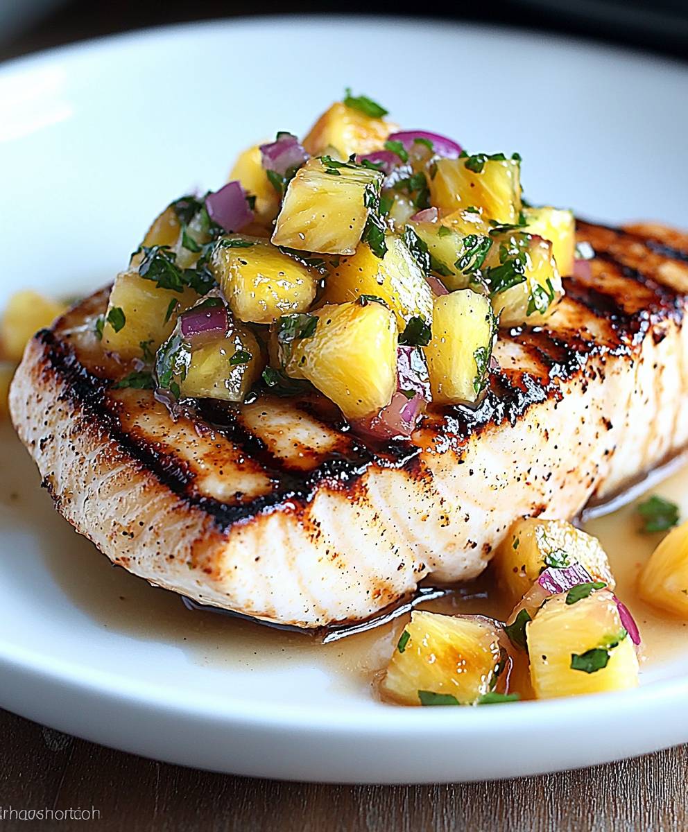 Mahi Mahi Pineapple Salsa