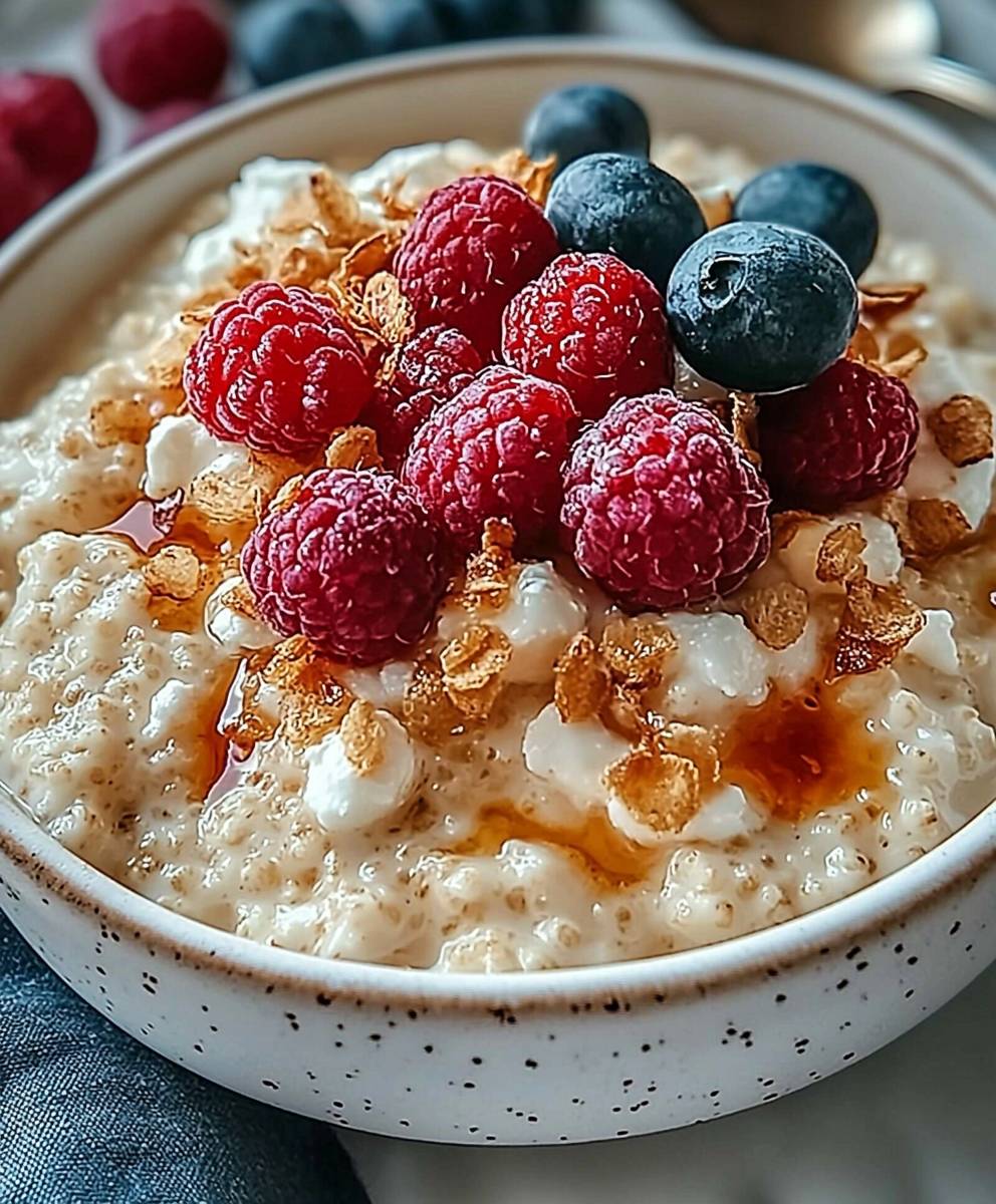 Protein Quark Porridge