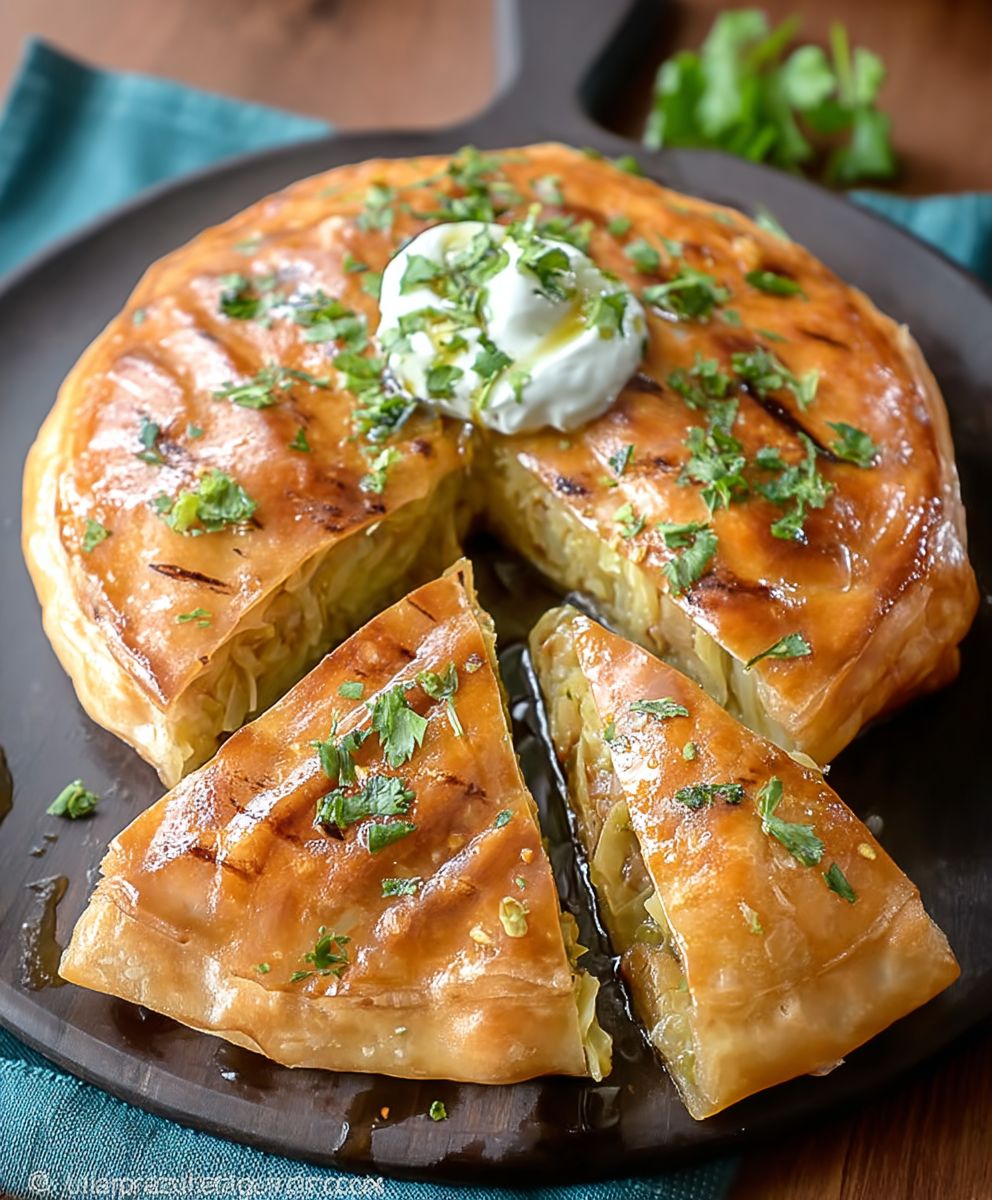 Chicken Cabbage Pirog