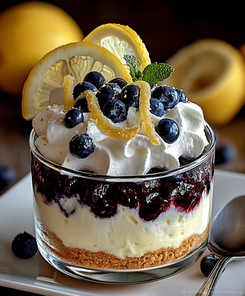 Lemon Blueberry Delight