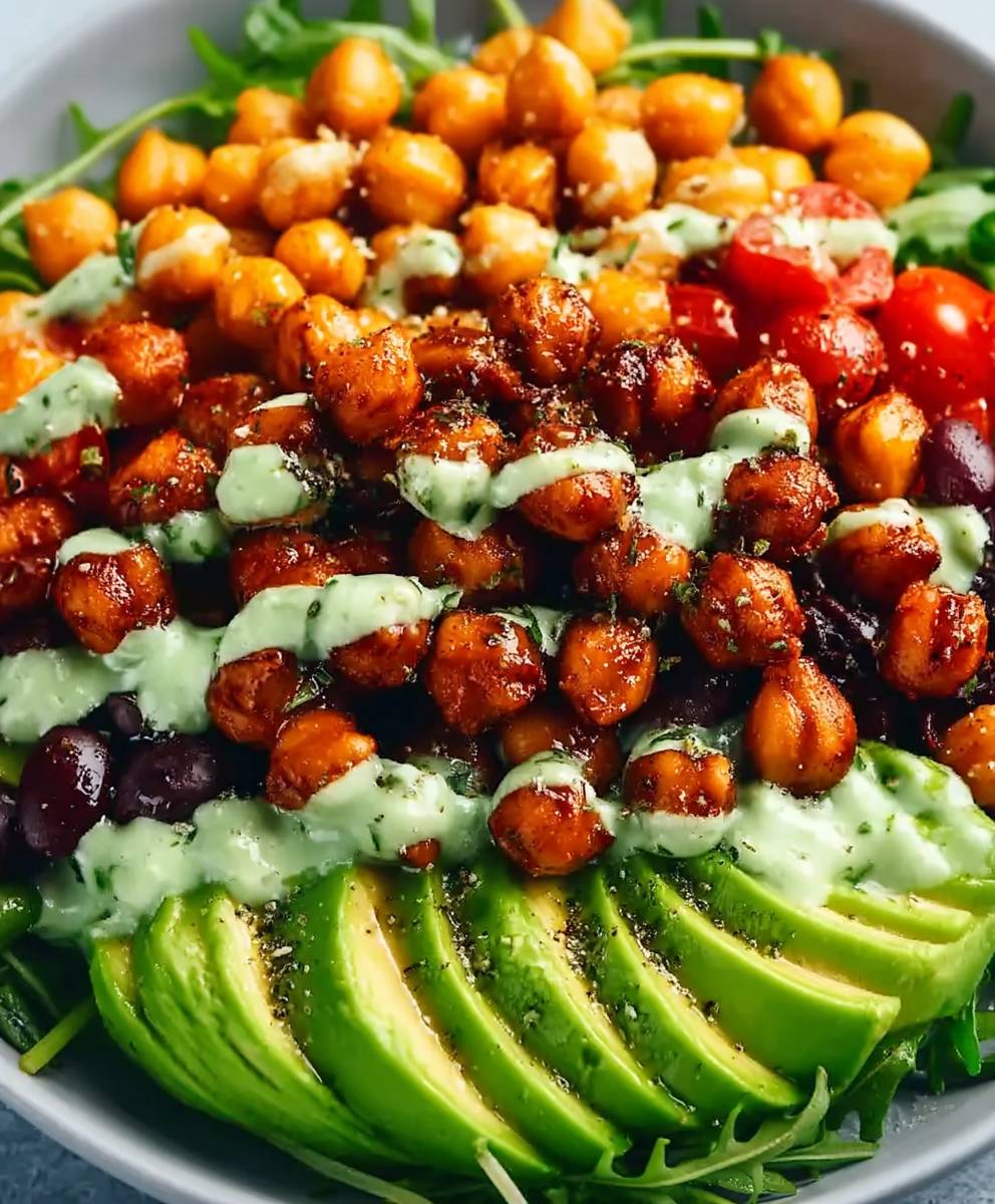 BBQ Chickpea Salad
