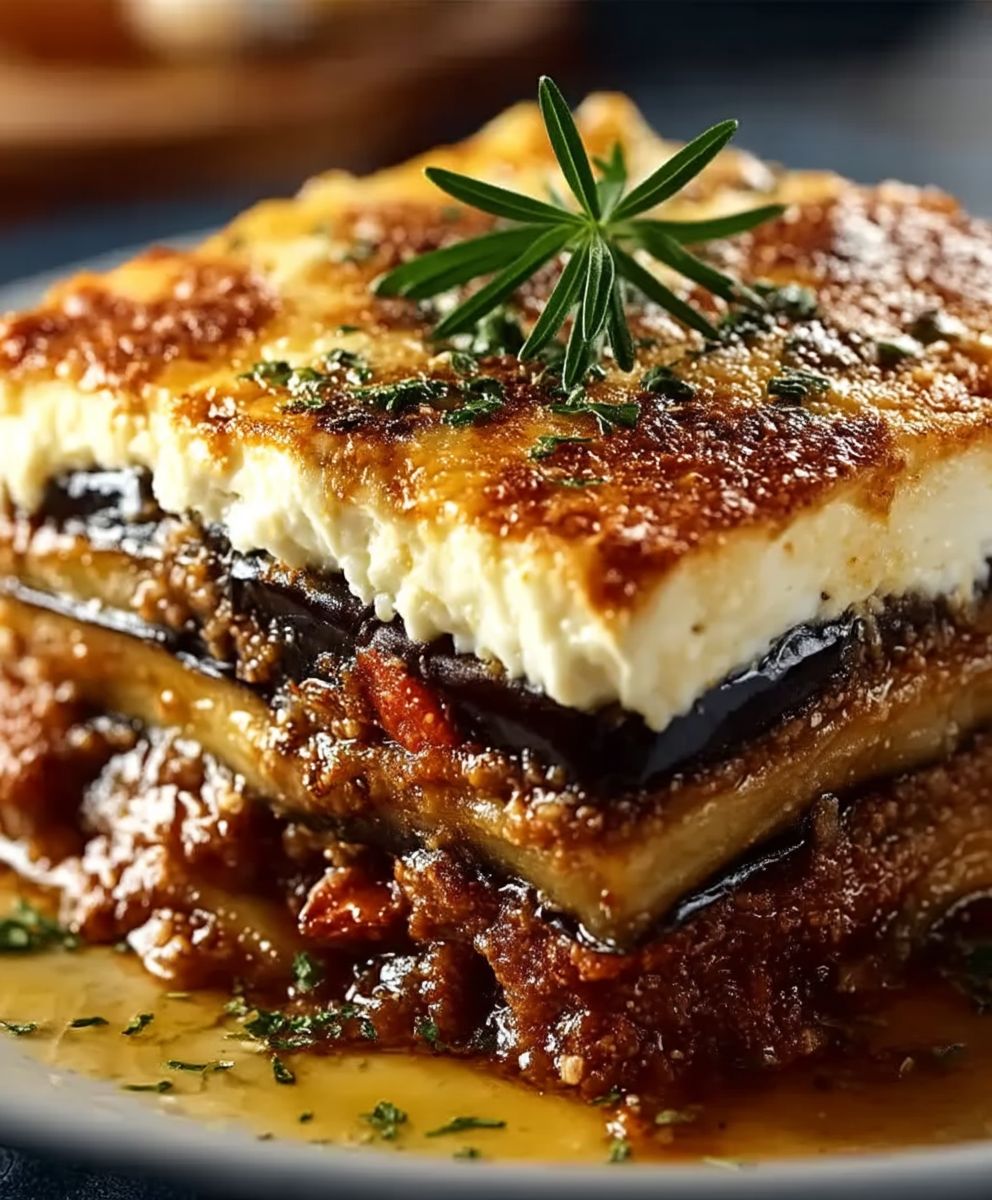 Greek Eggplant Moussaka