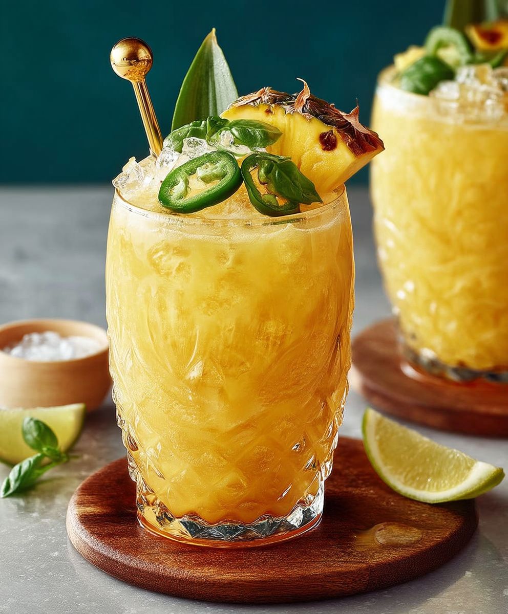 Pineapple frappe