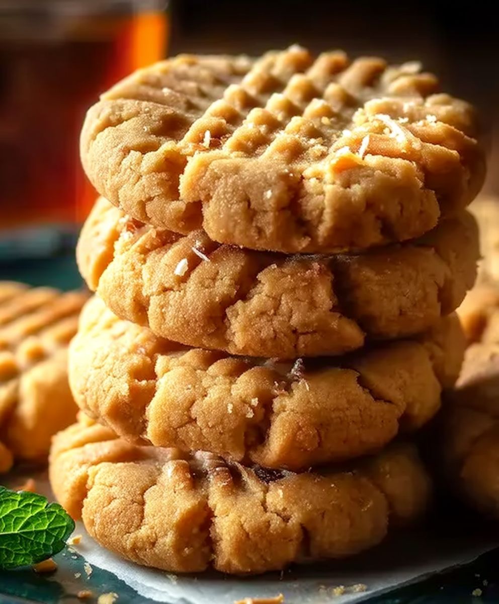 Small batch peanut butter cookies