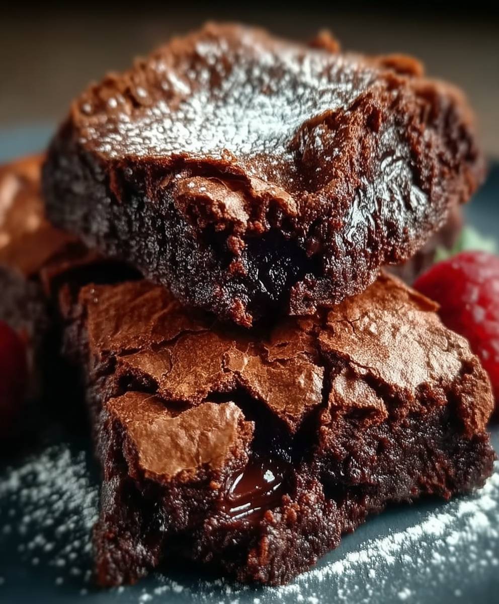 Soft melt in mouth brownies